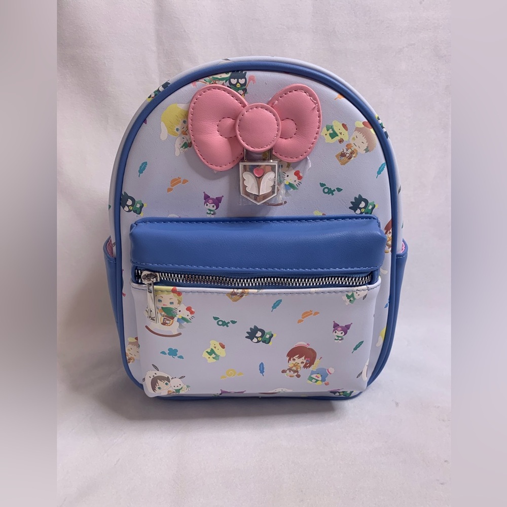Bioworld Sanrio Hello Kitty and Friends x Attack on Titan Mini Backpack NWT - Picture 2 of 11